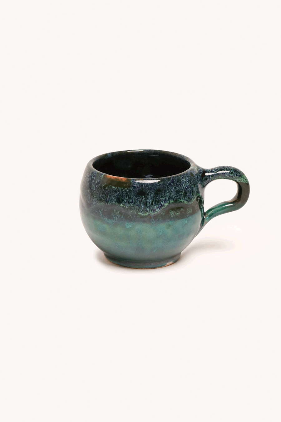 L'ÎLE BLEUE - TASSE EN TAMGROUTE BLEU ET VERT