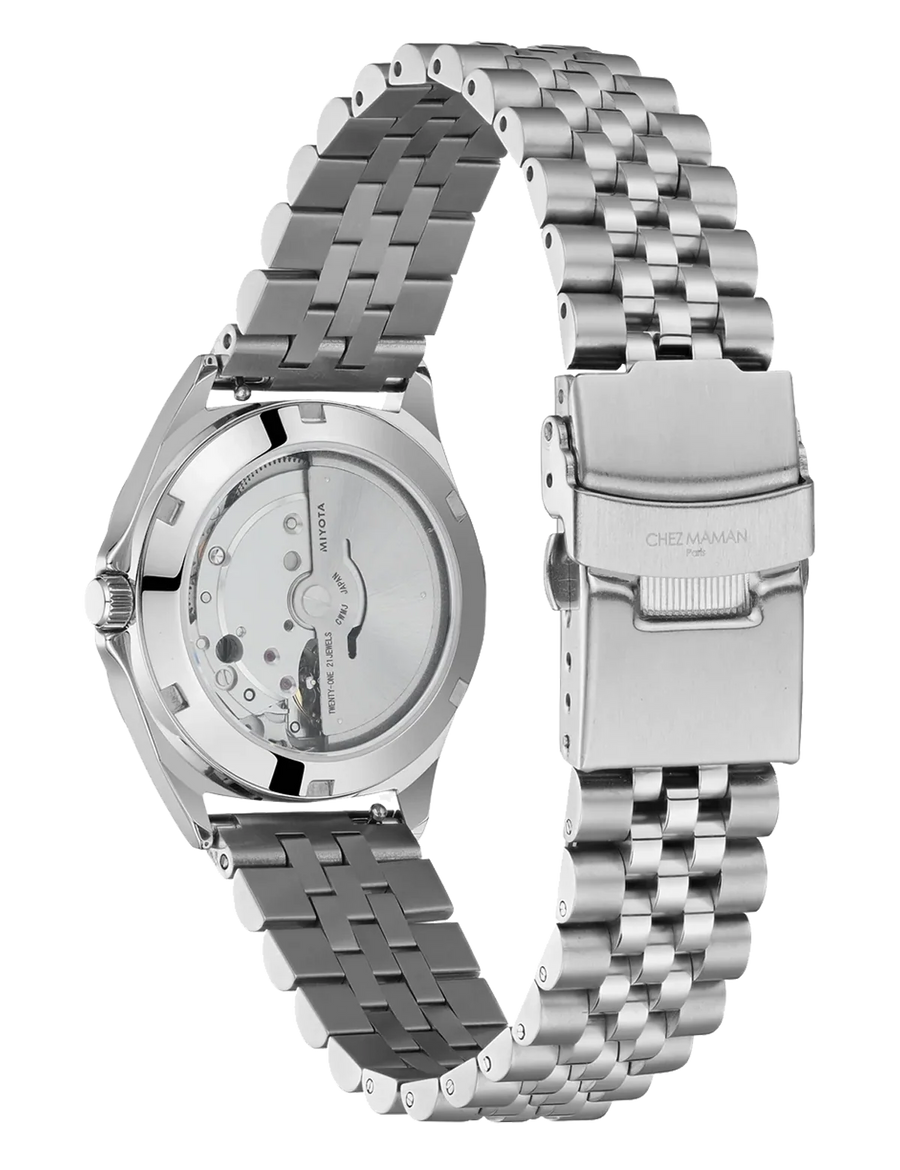 Montre Chez Maman Topanga Stone Grey bracelet jubilee, deuxième vue