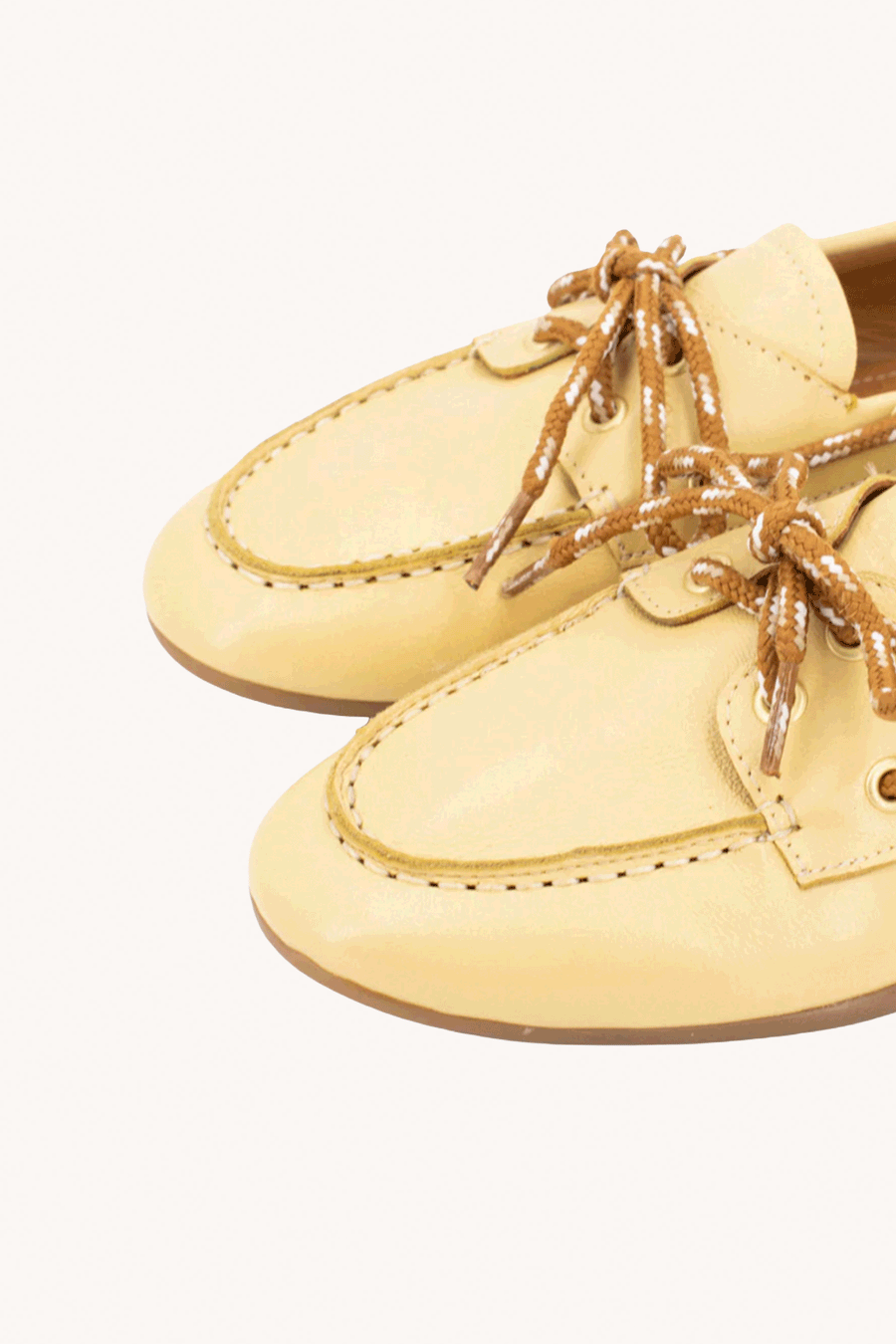 TORAL SHOES "KIMANA" YELLOW WOMEN'S MOCASSINS