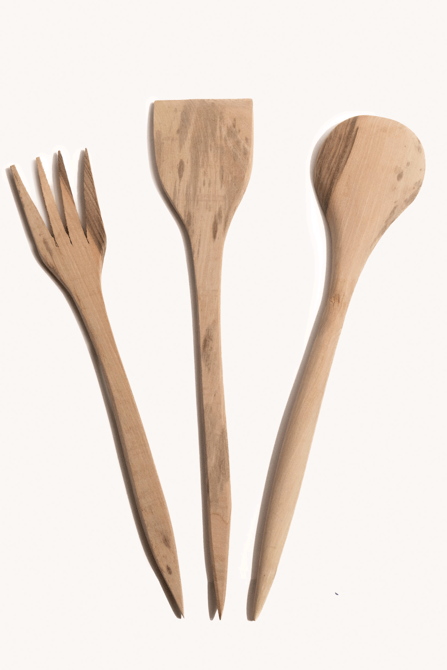 L'ÎLE BLEUE - COUVERTS A SALADE LOT DE 3