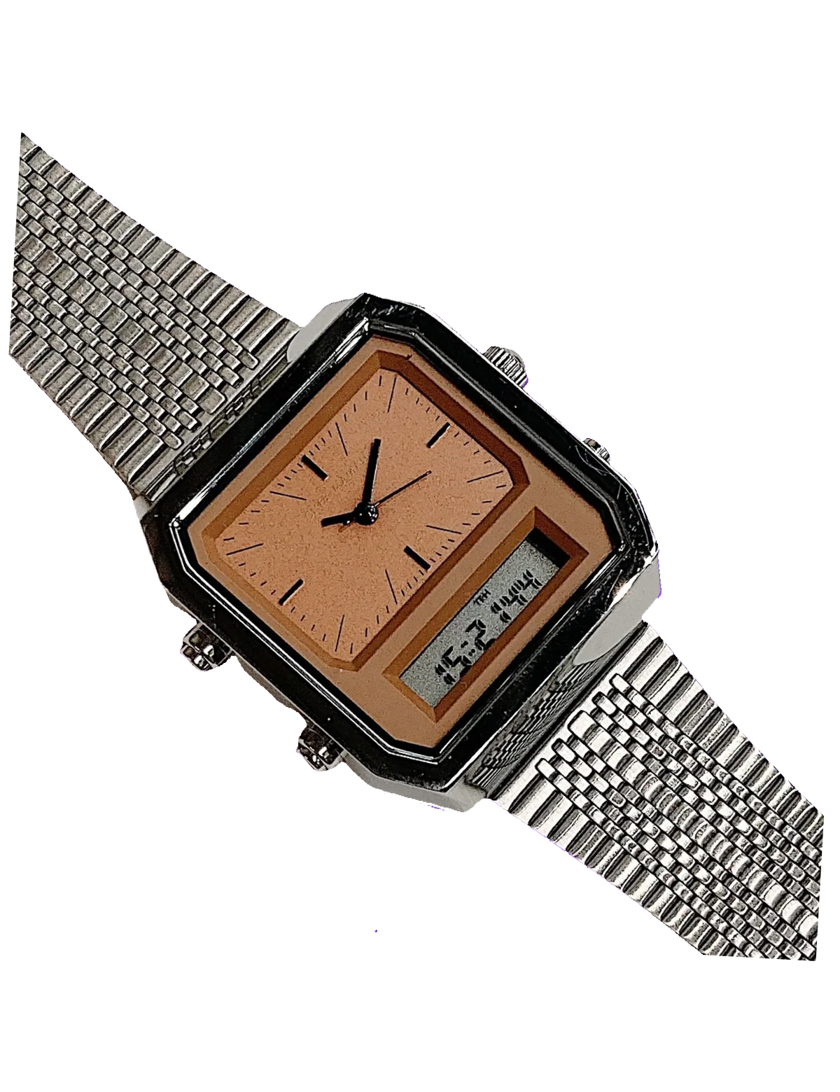 Montre Chez Maman La Twin Arizona bracelet milanais, troisième vue