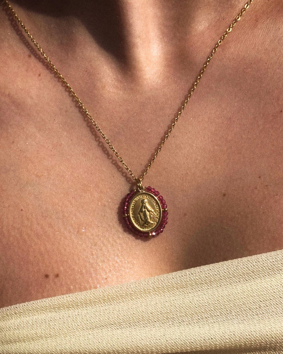 PALAS - Santa Maria Garnet Necklace