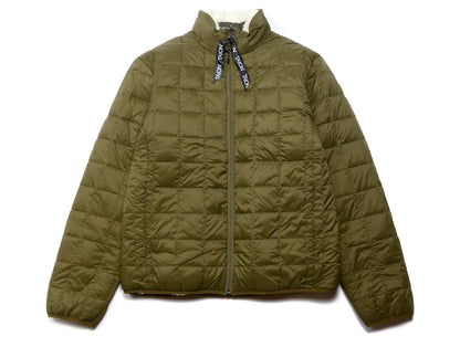 TAION - Reversible Boa Jacket Olive Ivory