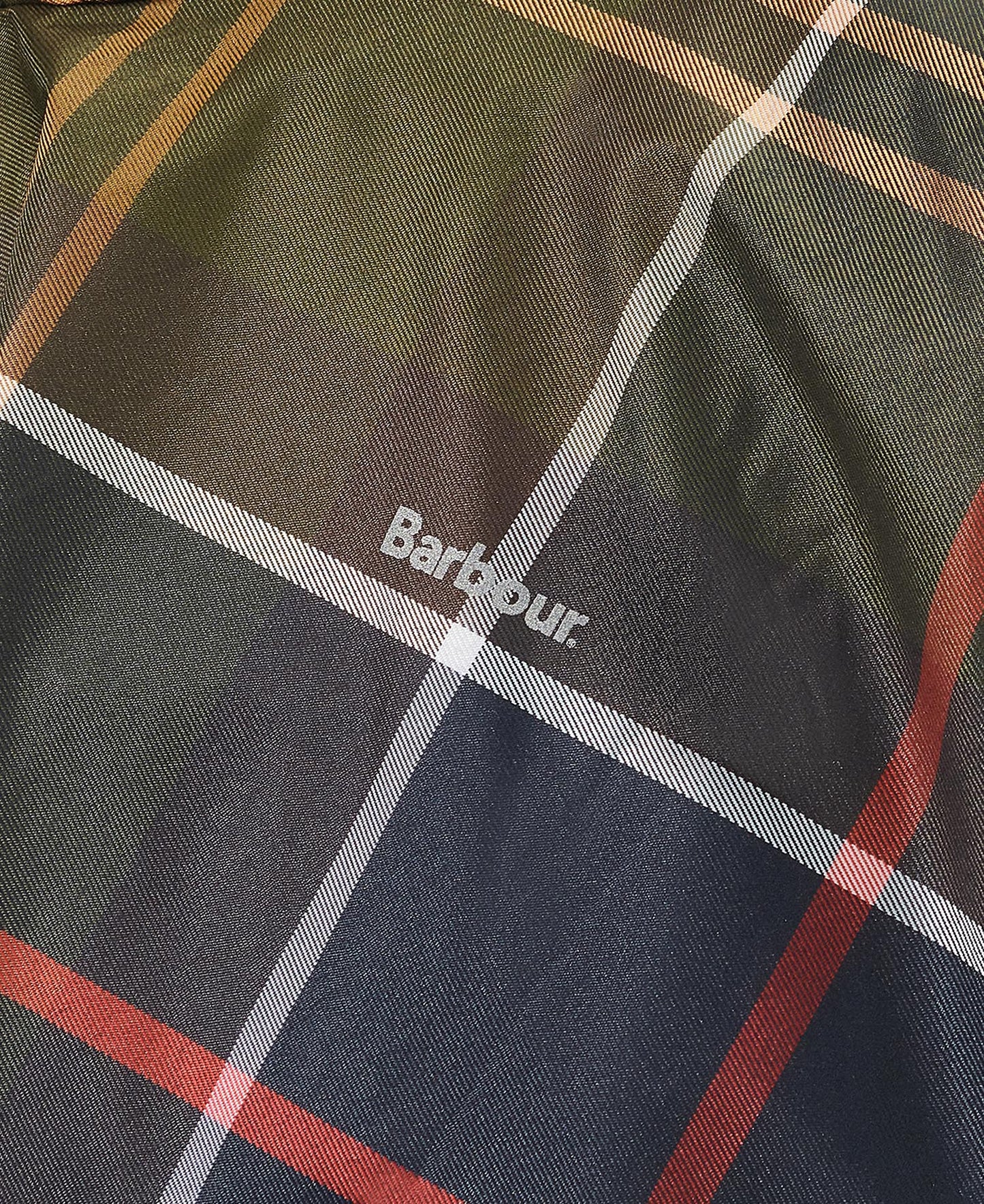 BARBOUR - Tartan Showerproof Poncho