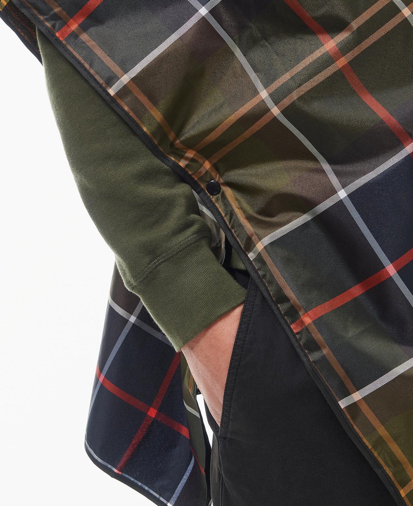 BARBOUR - Tartan Showerproof Poncho