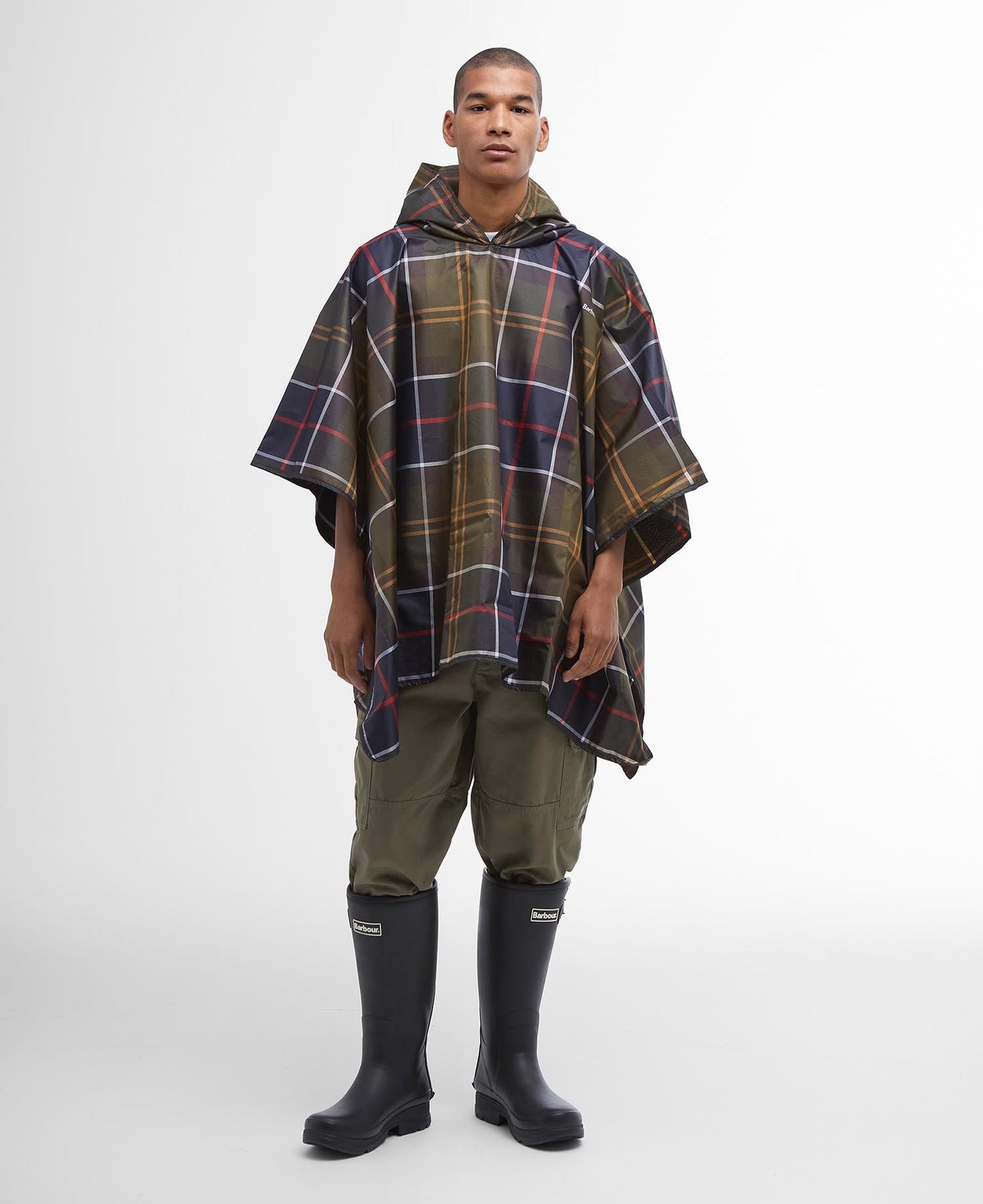 BARBOUR - Tartan Showerproof Poncho