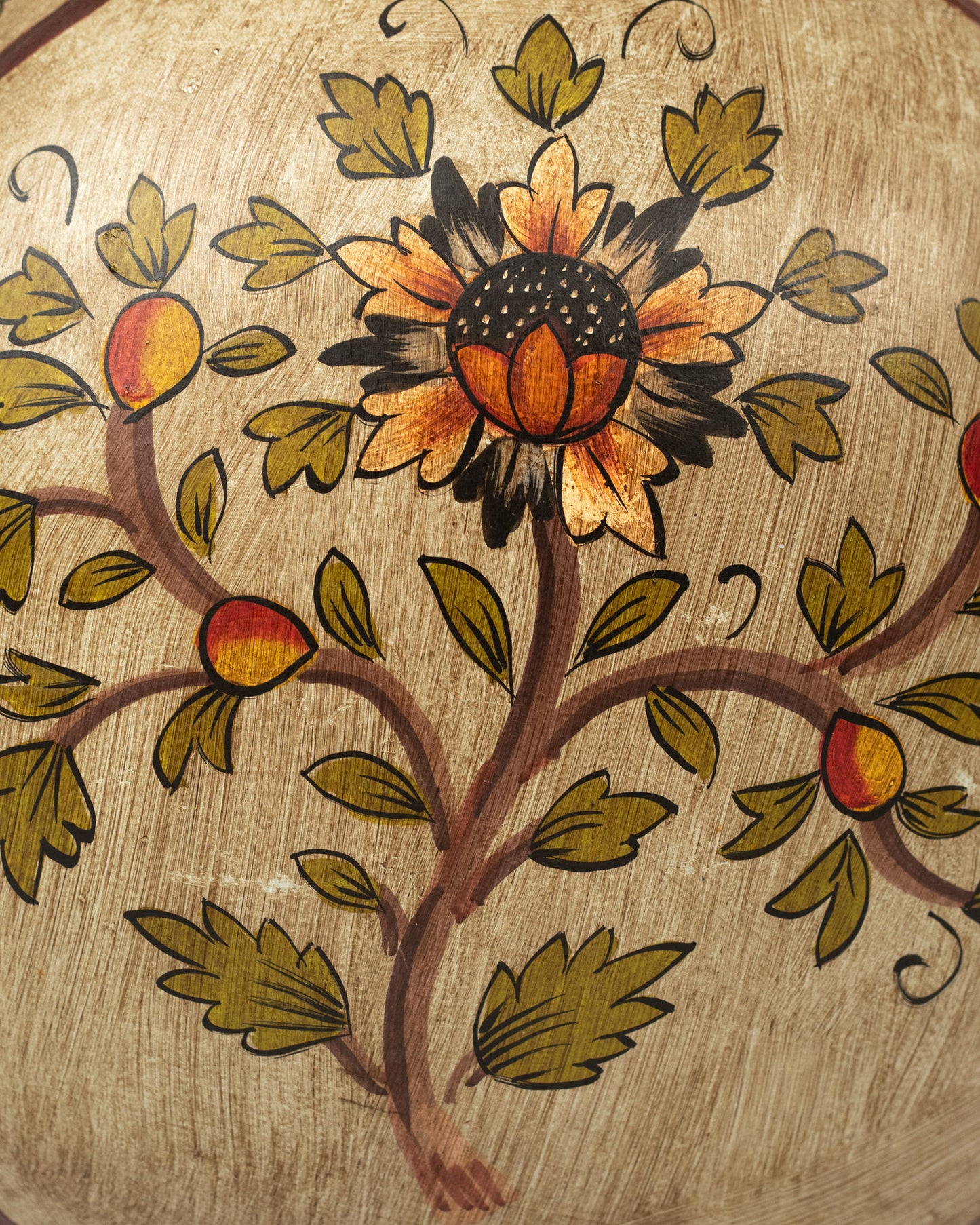 L'ÎLE BLEUE - POT PEINT À LA MAIN 1