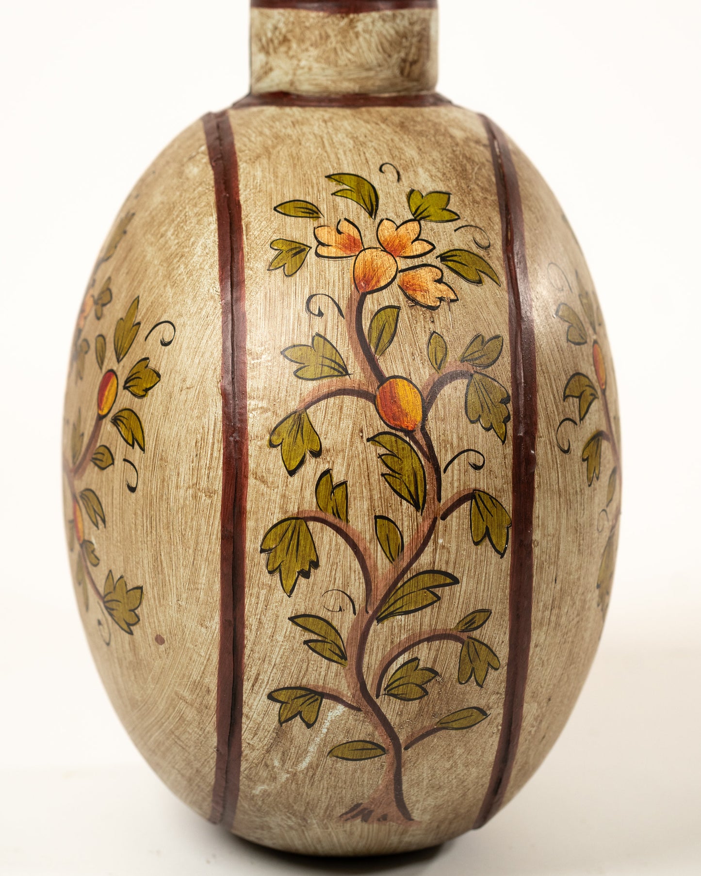 L'ÎLE BLEUE - POT PEINT À LA MAIN 1