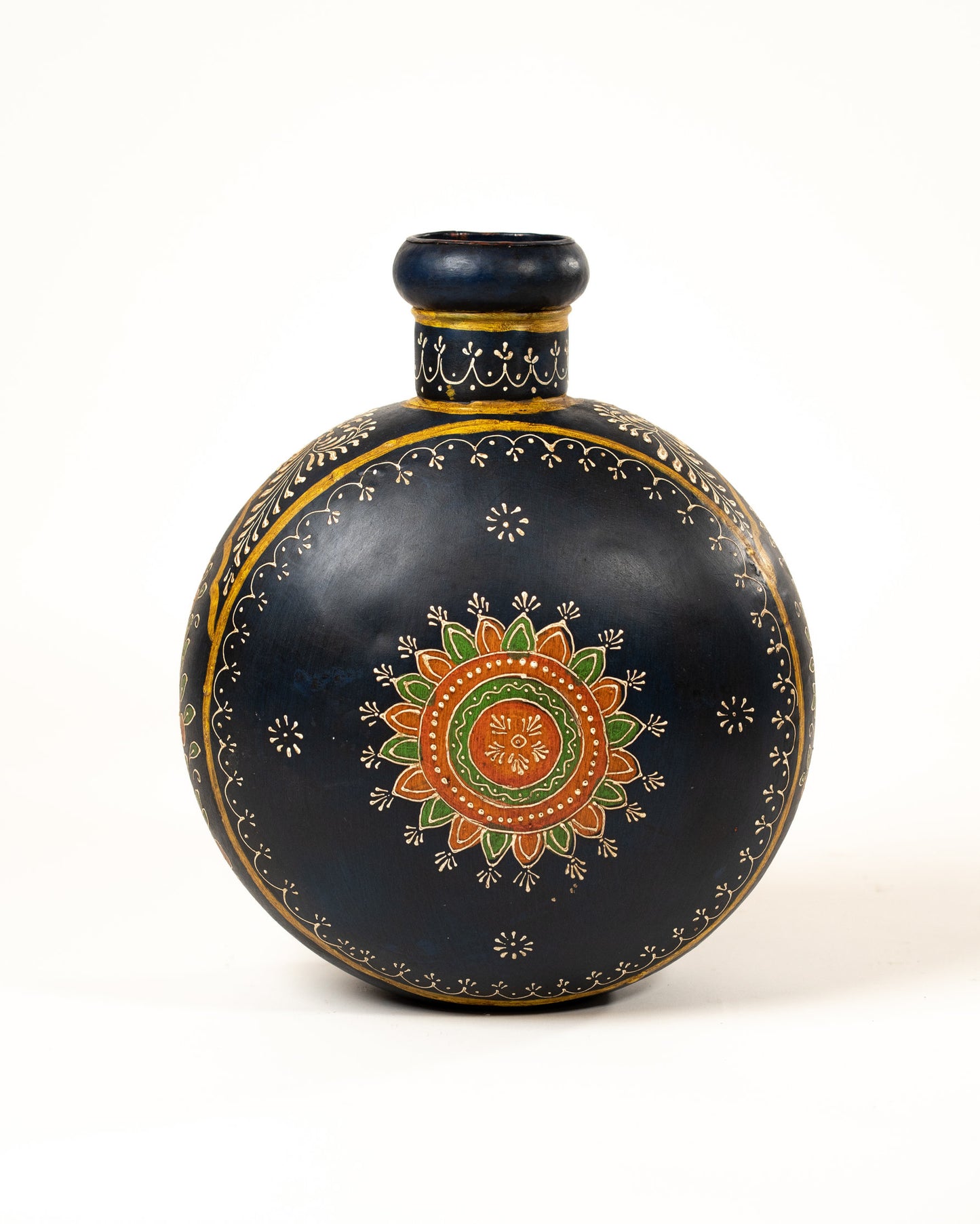 2.1KG HAND-PAINTED METAL POT