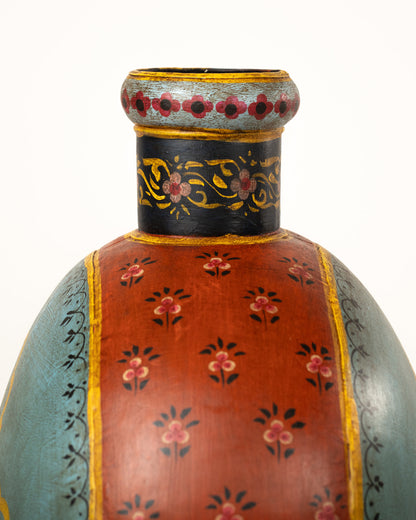 L'ÎLE BLEUE - POT PEINT À LA MAIN 1