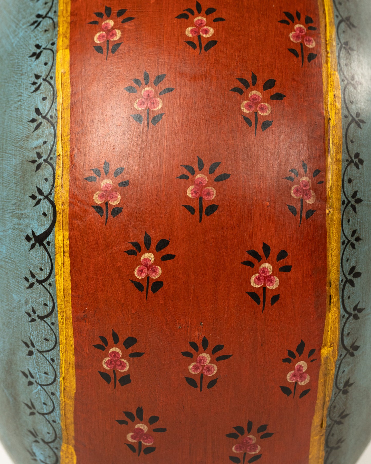 L'ÎLE BLEUE - POT PEINT À LA MAIN 1