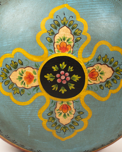 L'ÎLE BLEUE - POT PEINT À LA MAIN 1