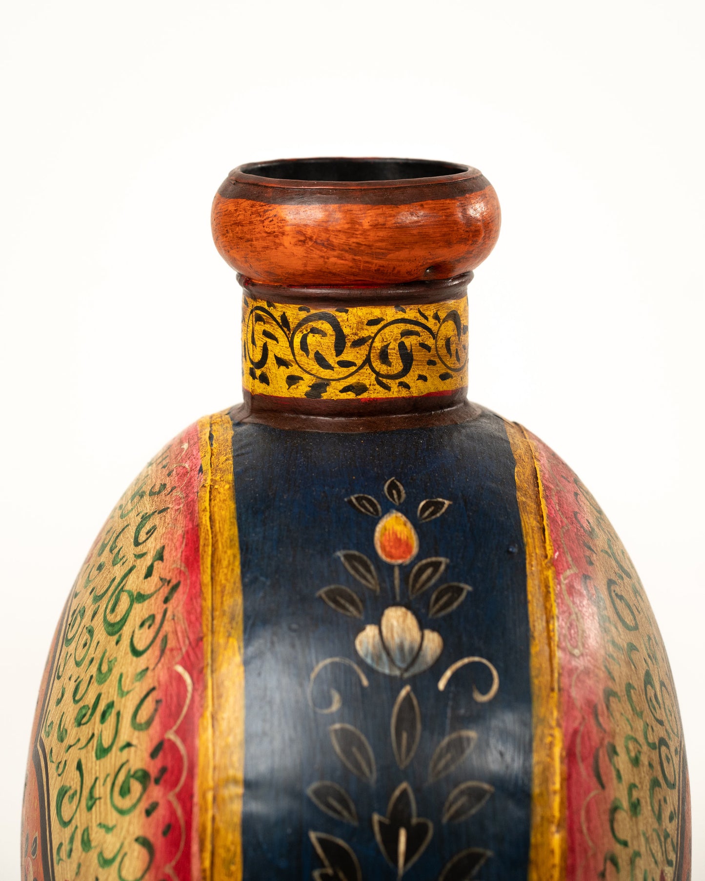 L'ÎLE BLEUE - POT PEINT À LA MAIN 2