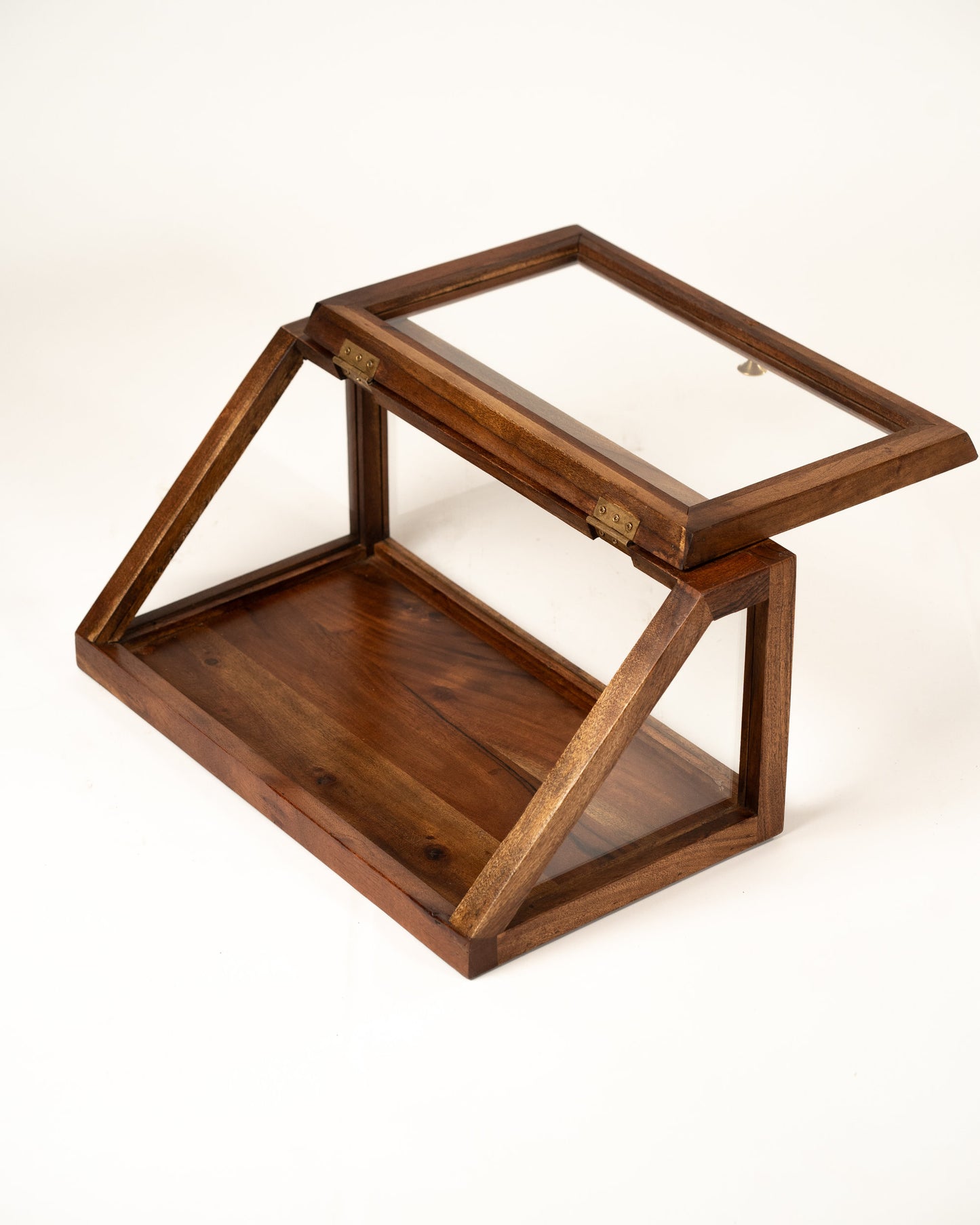 L'ÎLE BLEUE - VITRINE EN BOIS