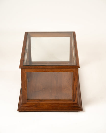 L'ÎLE BLEUE - VITRINE EN BOIS