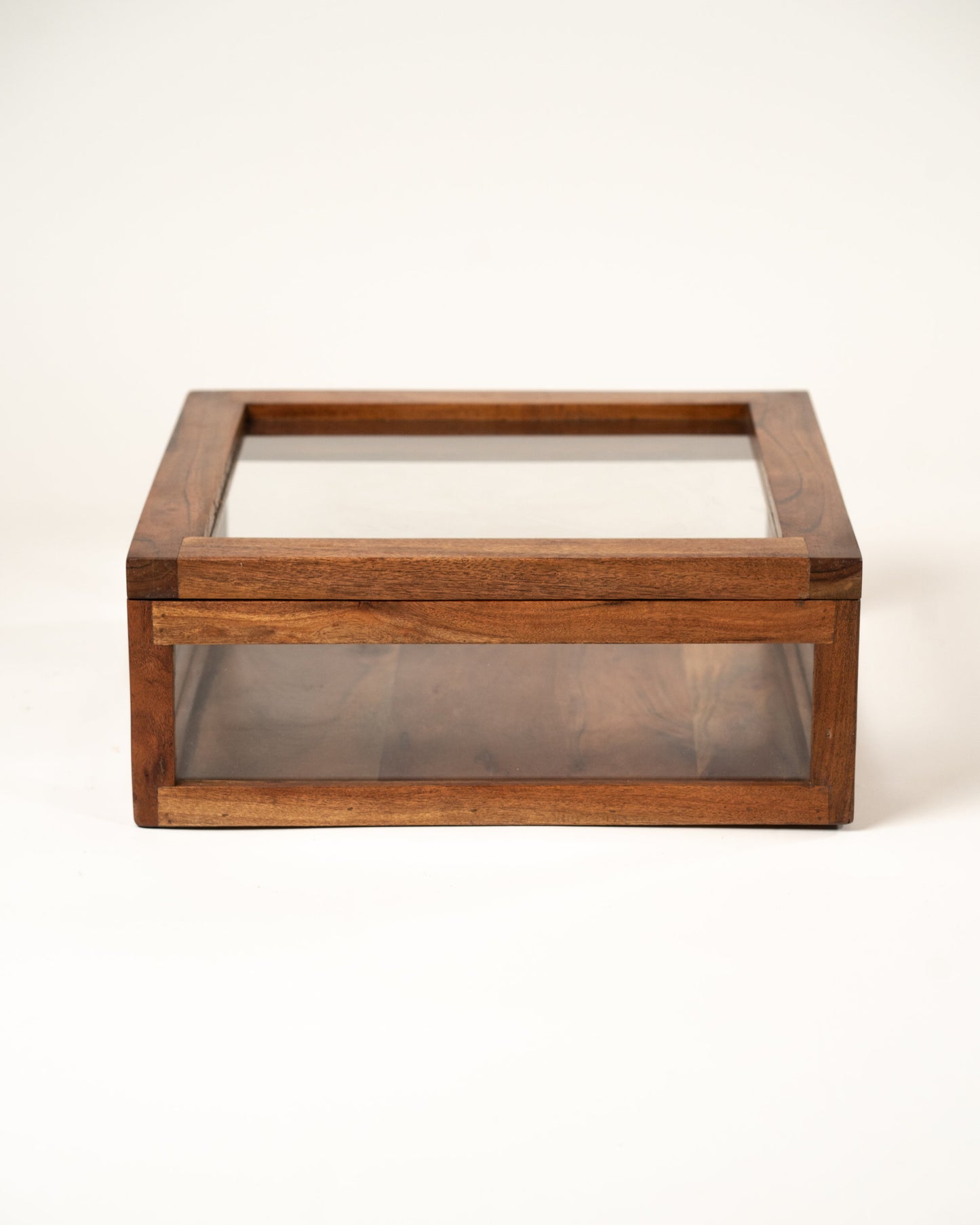 L'ÎLE BLEUE - VITRINE EN BOIS