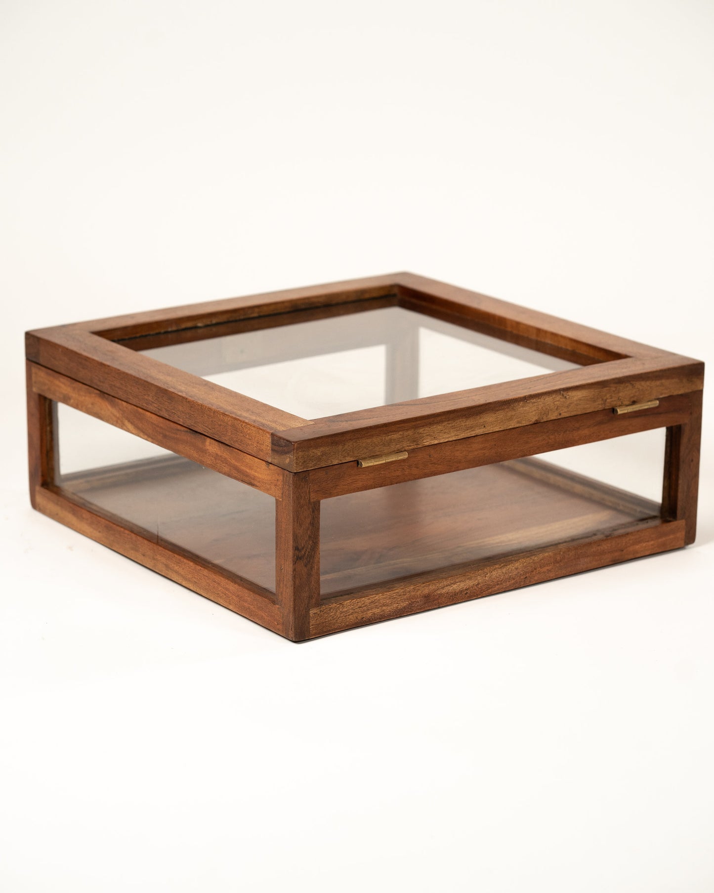 L'ÎLE BLEUE - VITRINE EN BOIS