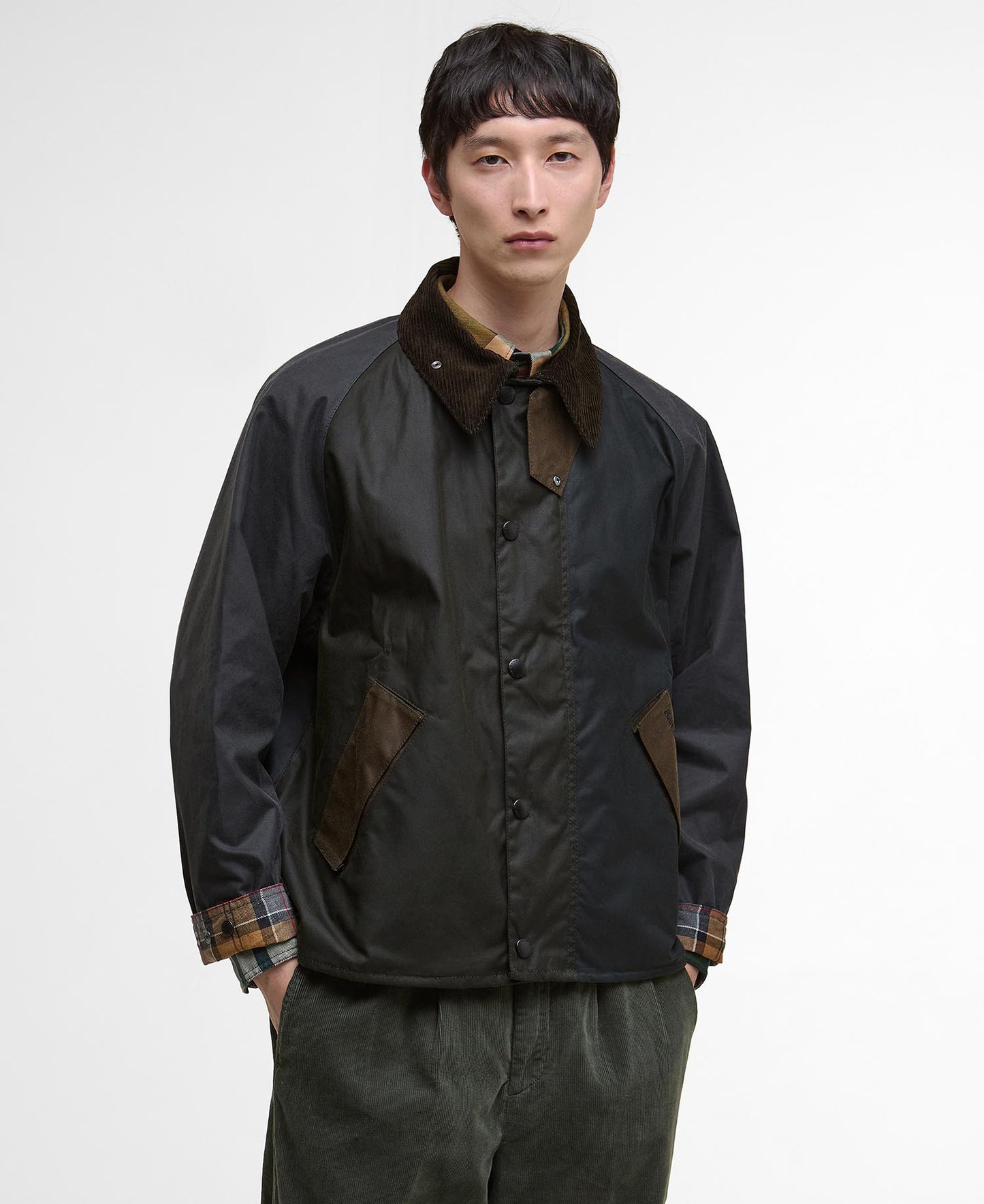 BARBOUR - Patchwork Transport Waxed Jacket