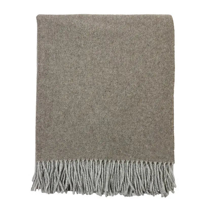 GIARDINO SEGRETO - PLAID GRIS TORTUE