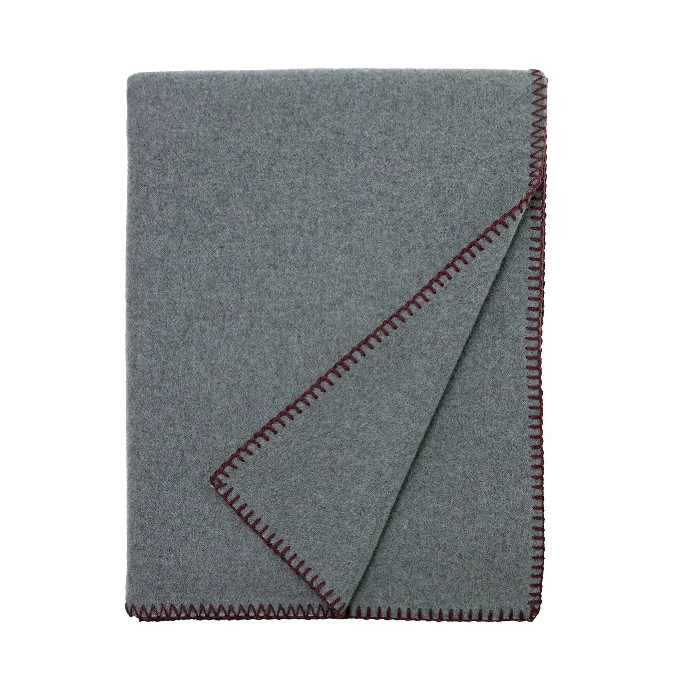 GIARDINO SEGRETO - COUVERTURE GRIS BORDEAUX
