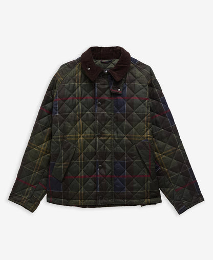BARBOUR - Tartan Transport Quilted Jacket