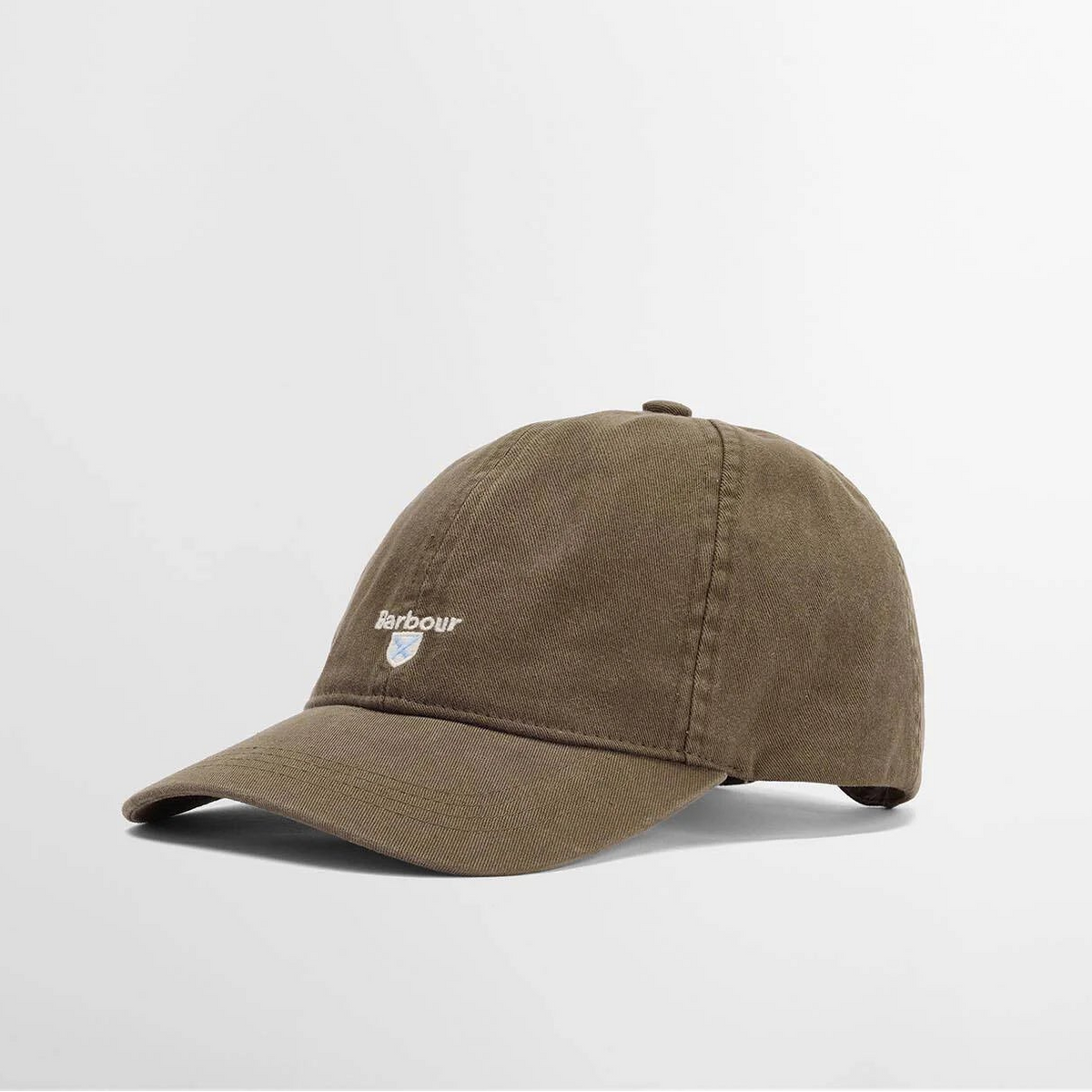 Casquette Barbour Cascade olive vue de face