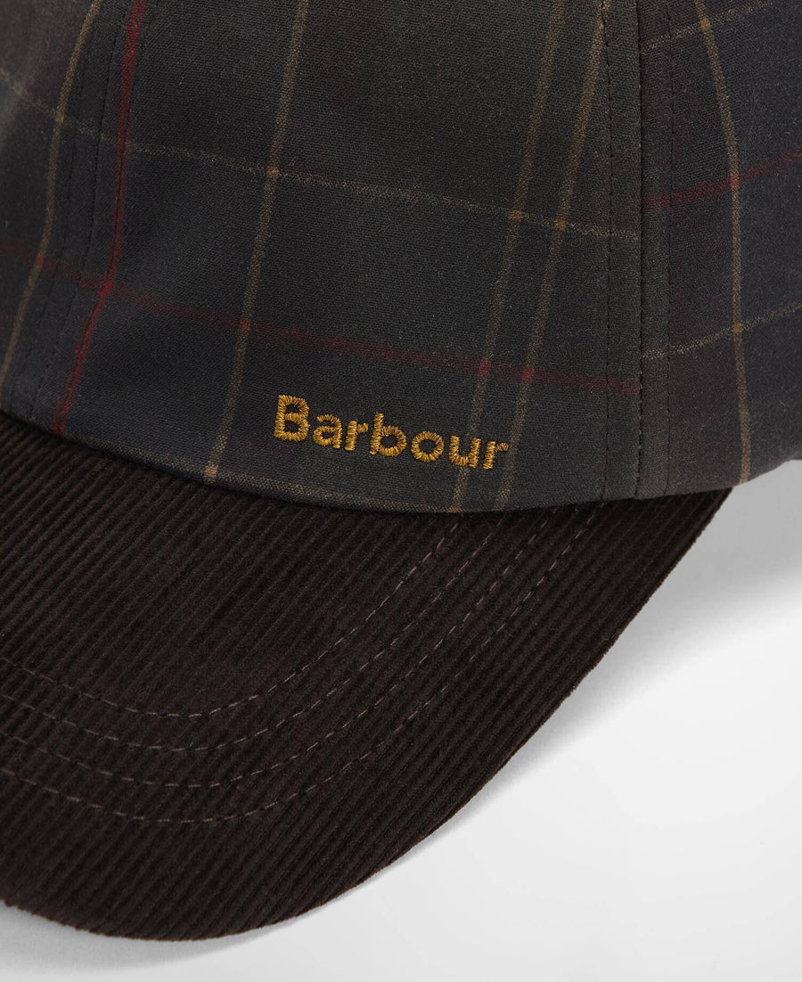 Casquette en coton ciré Barbour Arlene tartan femme, deuxième vue