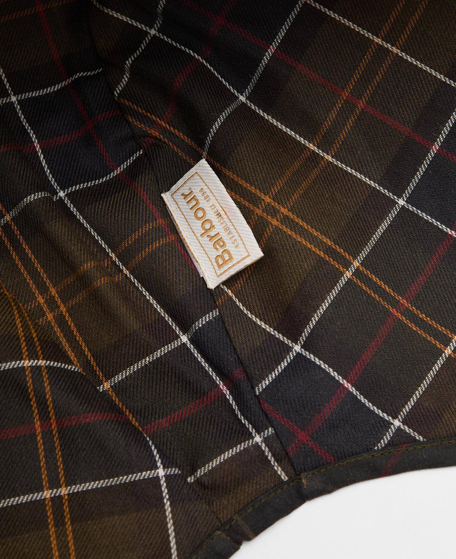 Foulard en coton ciré tartan Barbour Arlene pour femme, deuxième vue