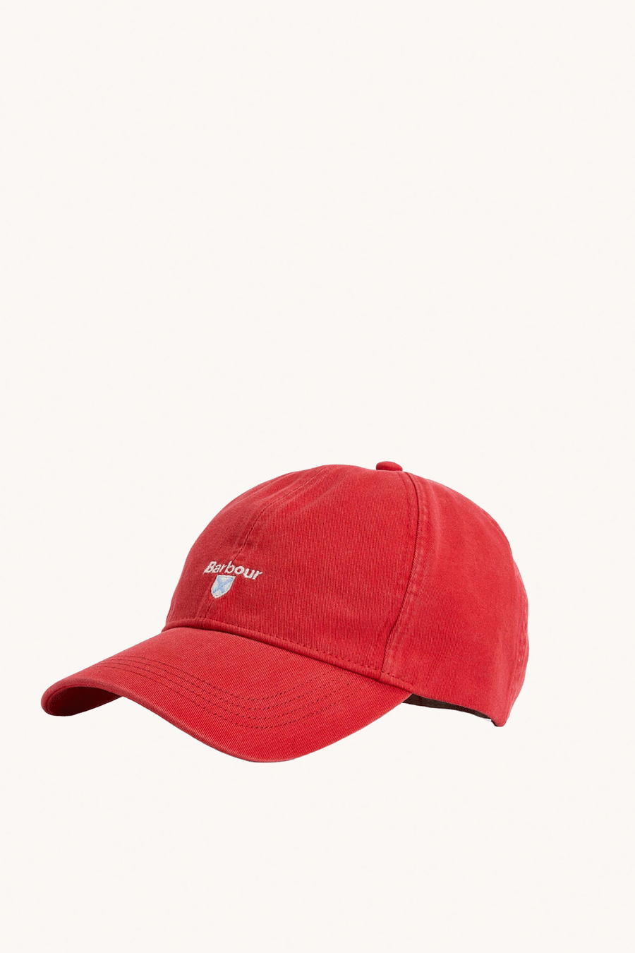 BARBOUR CASQUETTE CASCADE SPORTS ROUGE "LAVA"