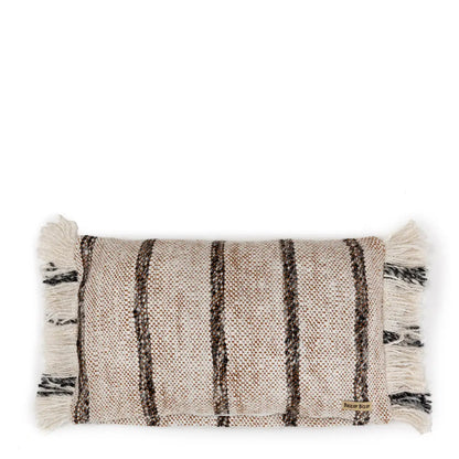 BAZAR BIZAR LIVING - HOUSSE DE COUSSIN BLANC BOHEME