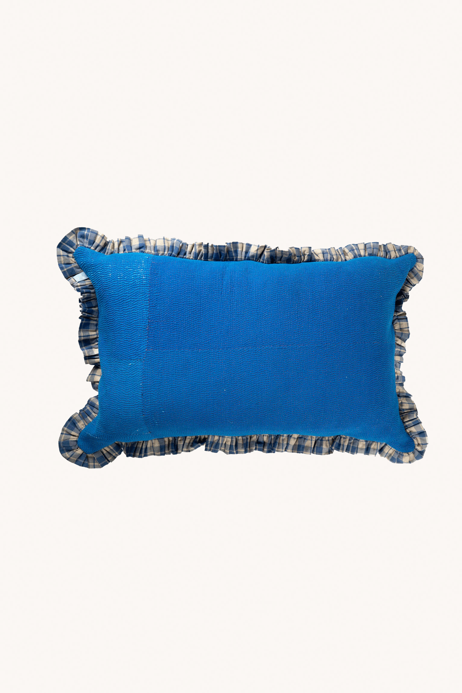 L'ÎLE BLEUE - COUSSIN EN KANTHA 66