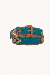LA MANSA - Verde Petroleo Ethnic Belt