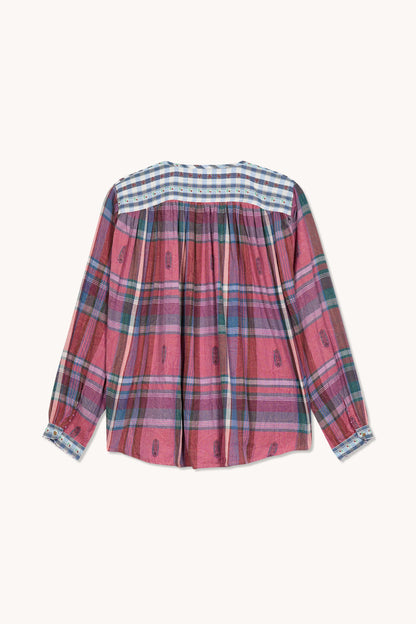 THE BLUE ISLAND - Lily Purple Blouse