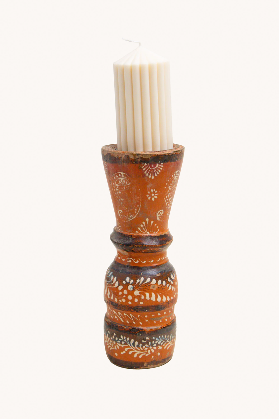 THE BLUE ISLAND - Orange Acacia Candle Holder