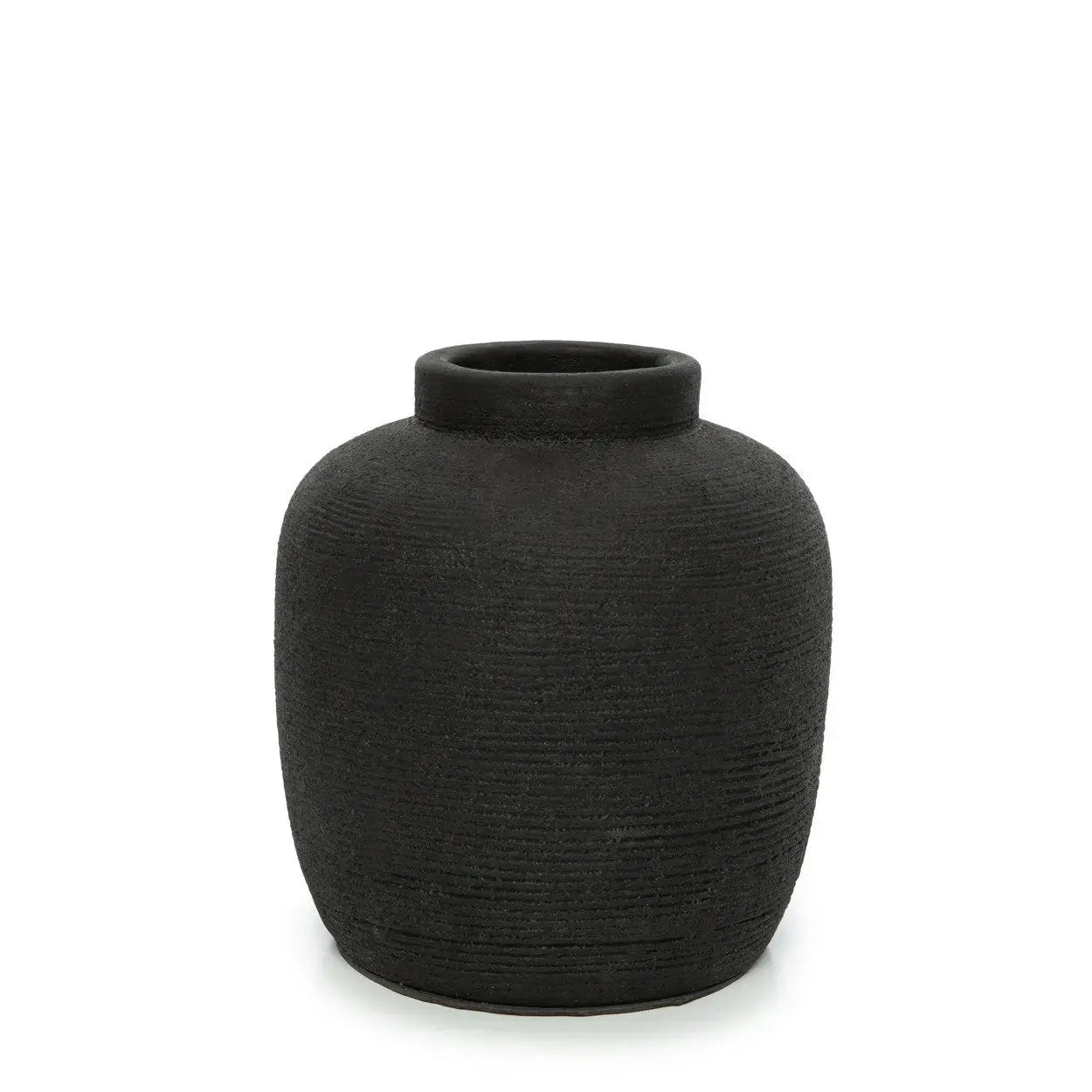 BAZAR BIZAR LIVING - VASE PEAKY NOIR