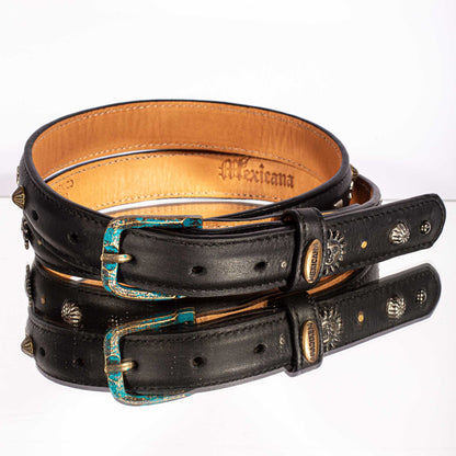 MEXICANA - Ceinture Sayulita Blue Jean