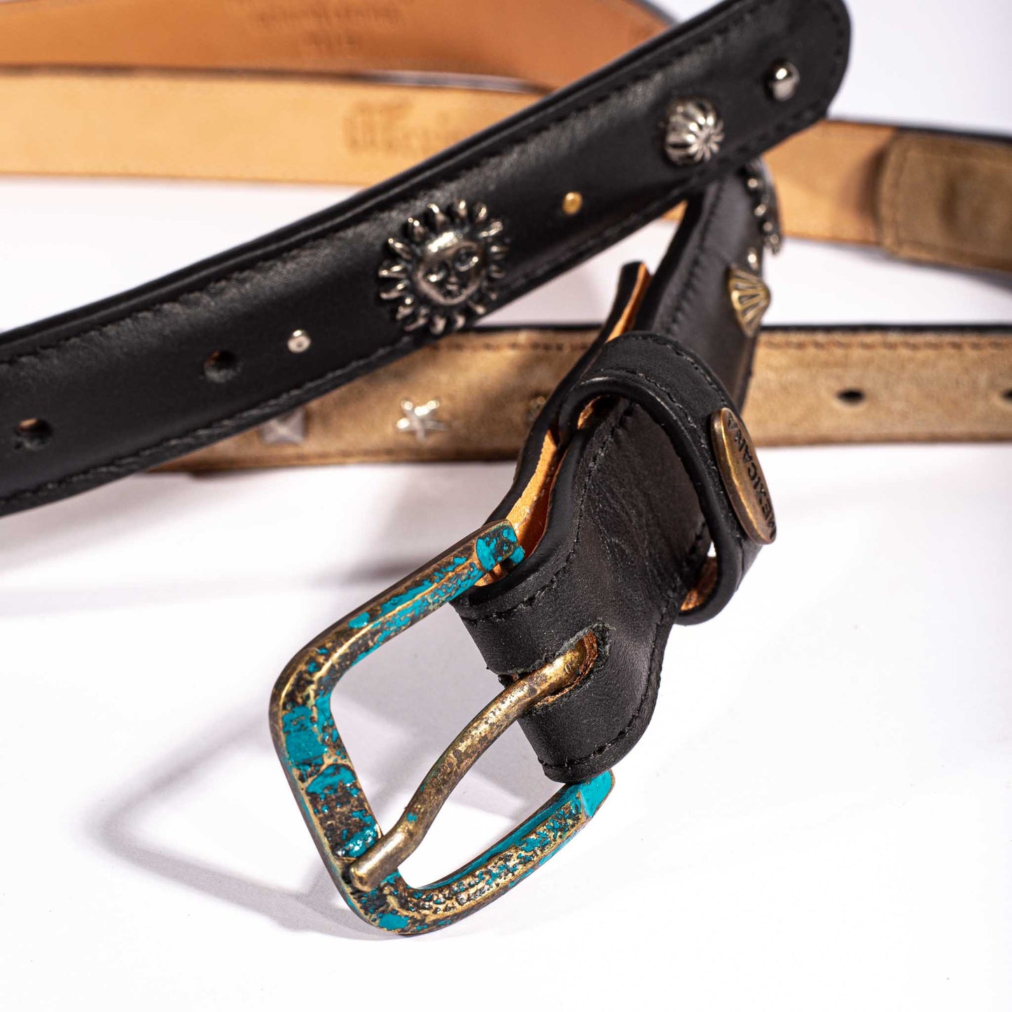 MEXICANA - Ceinture Sayulita Blue Jean