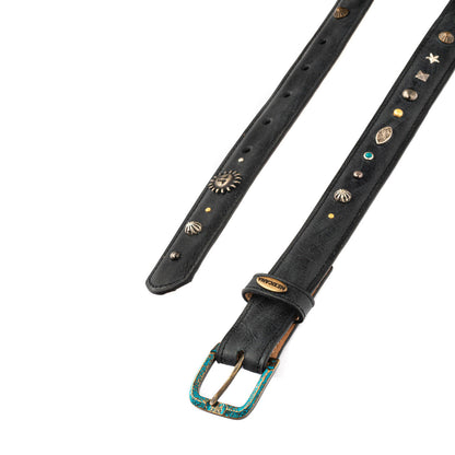 MEXICANA - Ceinture Sayulita Blue Jean