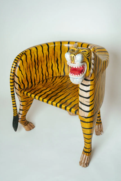 L'ÎLE BLEUE - CHAISE TIGRE GAUCHE