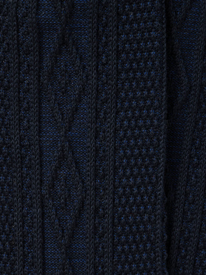 ROYALTIES - Aran Navy Socks