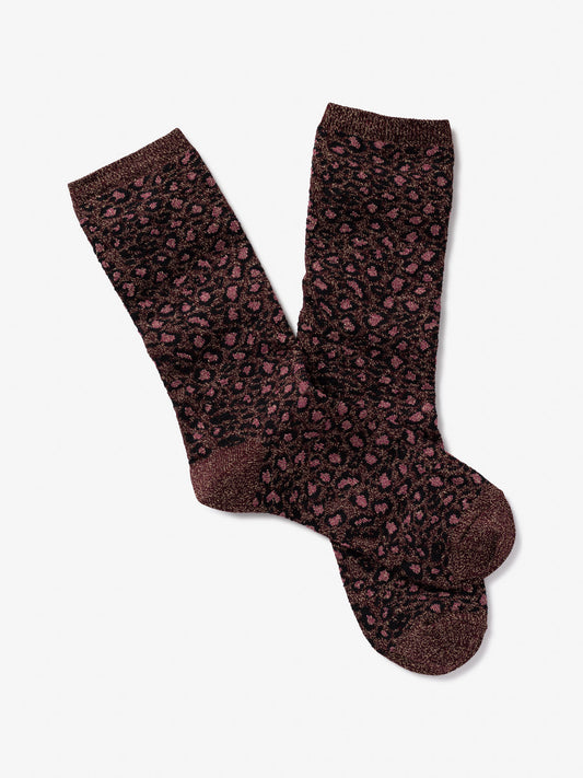 ROYALTIES - Chaussettes Léa Grenat