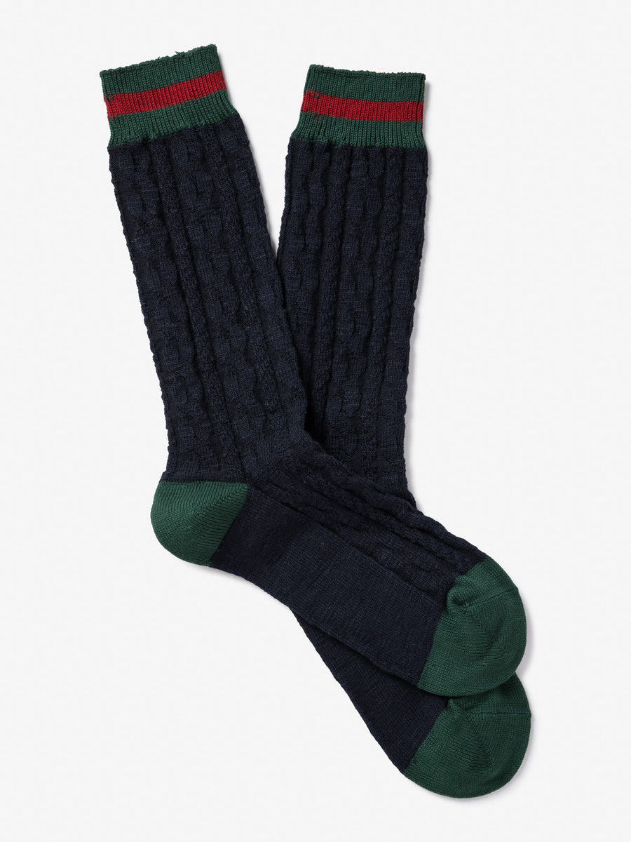 ROYALTIES - Bobby Navy Socks