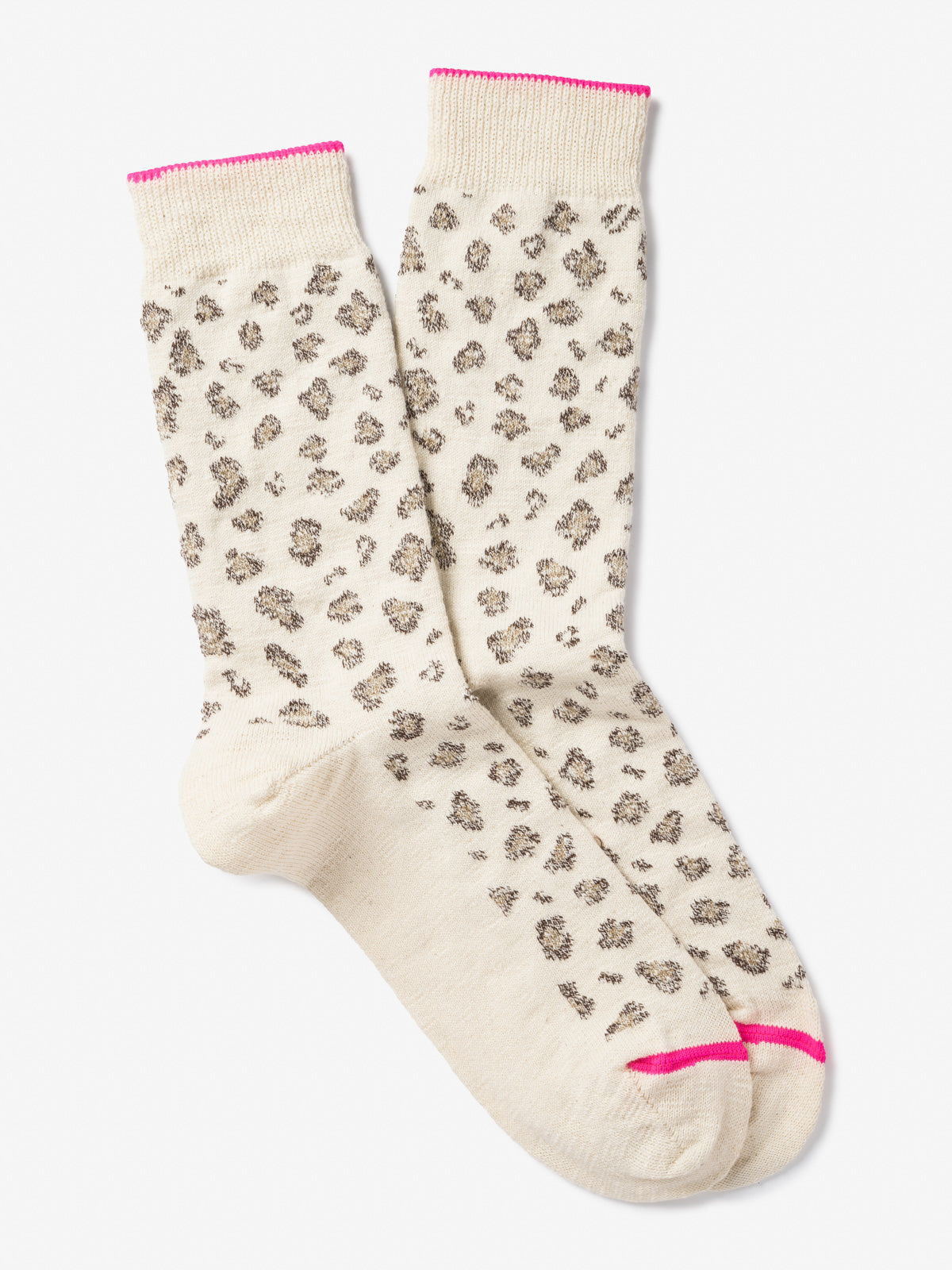 ROYALTIES - Chaussettes Léo Fluo Naturel