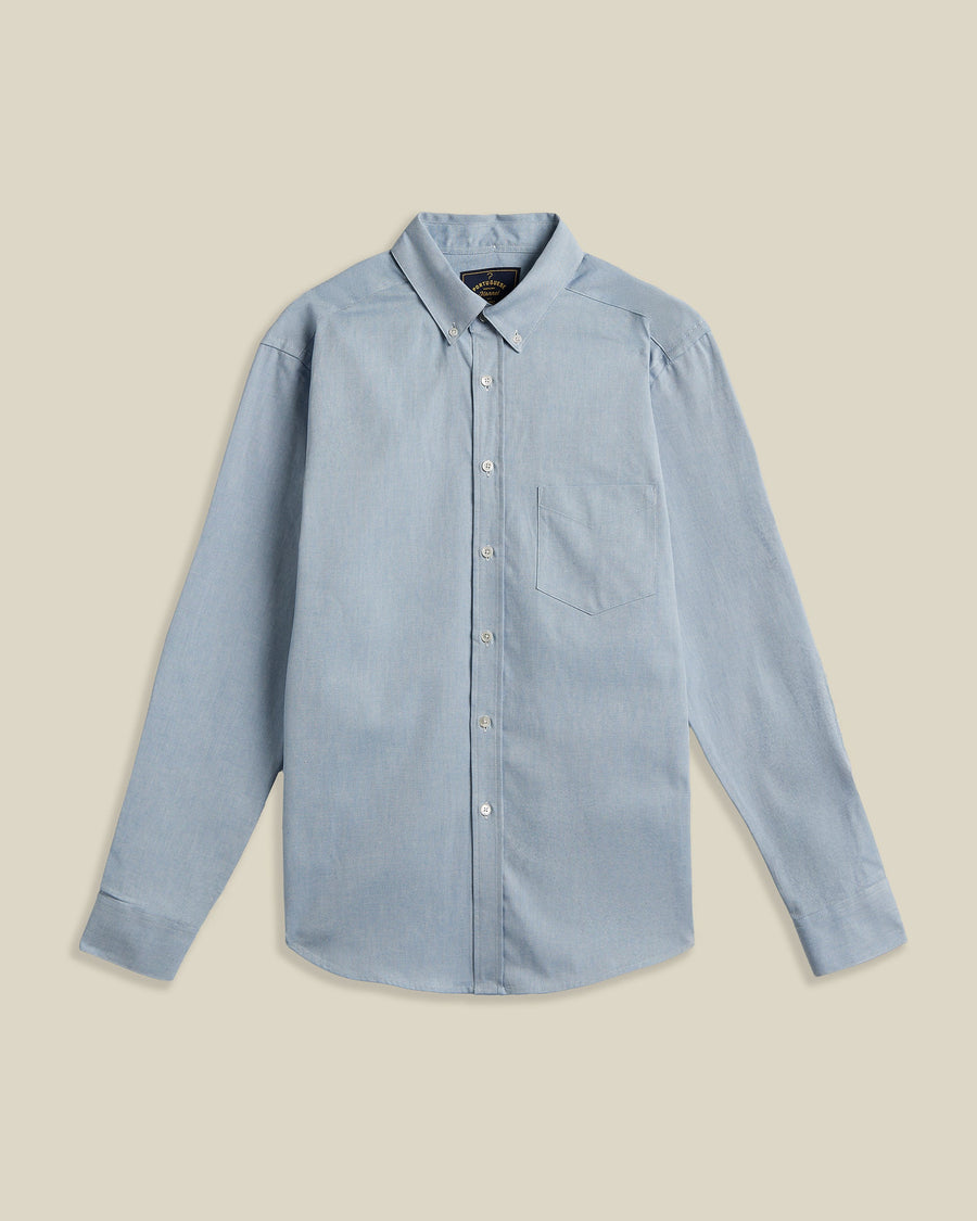 Chemise Montebelo bleu ciel Portuguese Flannel pour homme, vue de face