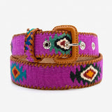 LA MANSA - CEINTURE TISSÉE - BUGANVILLA