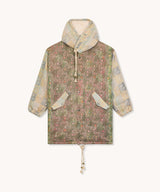L'ÎLE BLEUE - MANTEAU KANTHA LONG FOURRÉ MEENU