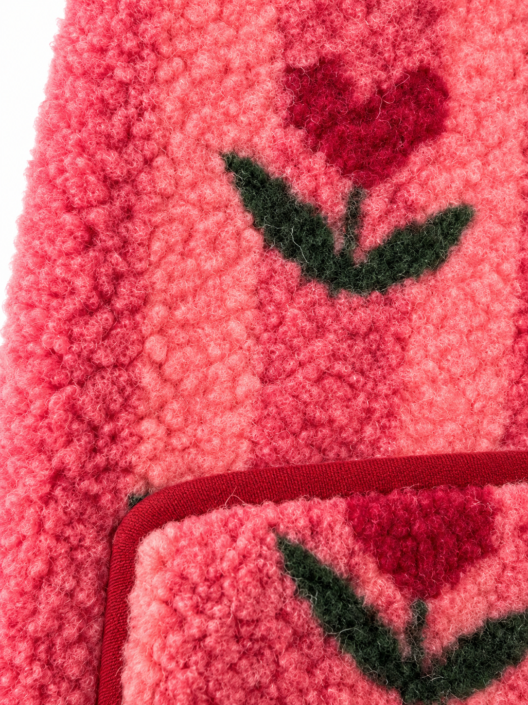 Veste sans manches Pepitko Coldbreaker rose motif tulipes, deuxième vue
