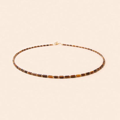 CAMILLE COLETTE STUDIO - COLLIER BAIA OEIL DU TIGRE