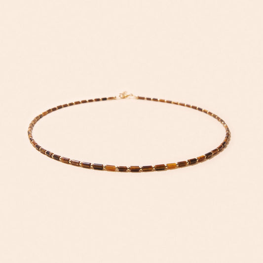 CAMILLE COLETTE STUDIO - COLLIER BAIA OEIL DU TIGRE