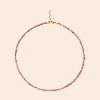 CAMILLE COLETTE STUDIO - COLLIER BAIA RHODONITE